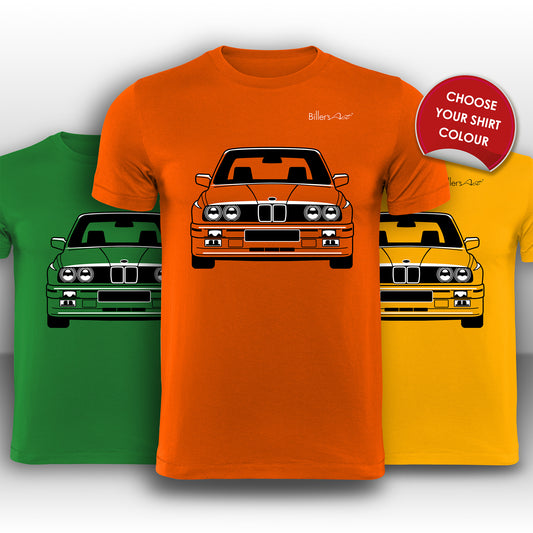 BMW M3 Front View High Quality T-Shirt
