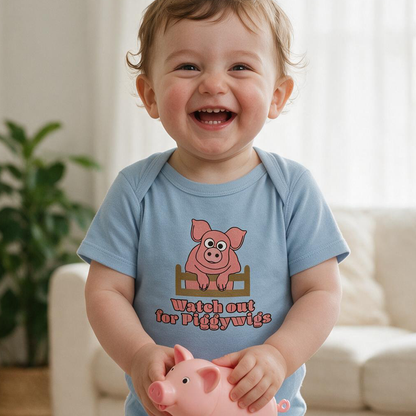 Babies Piggywigs Bodysuit from the Farm Yard Collection
