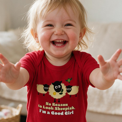 Babies Happy Sheep Bodysuit from the Farm Yard Collection