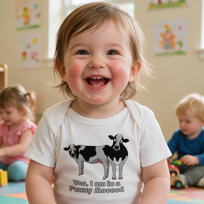 Babies Cows Bodysuit from the Farm Yard Collection