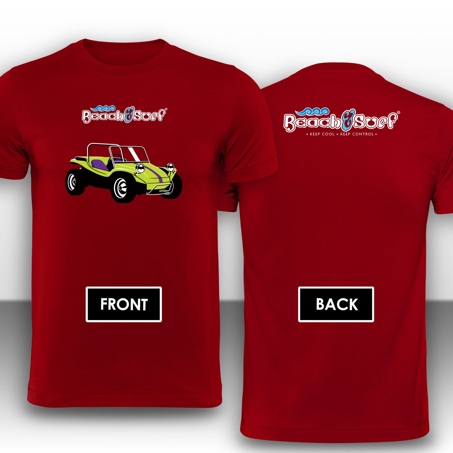 Beach Buggy T-Shirt - BEACH & SURF Adult Leisure Wear