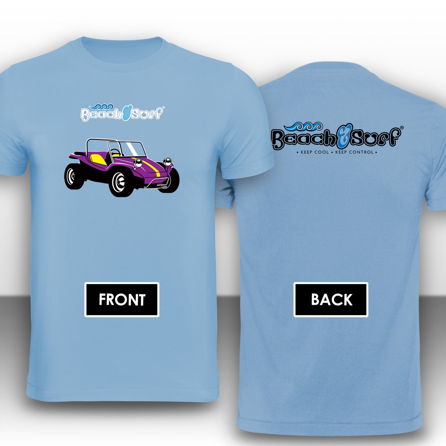 Beach Buggy T-Shirt - BEACH & SURF Adult Leisure Wear