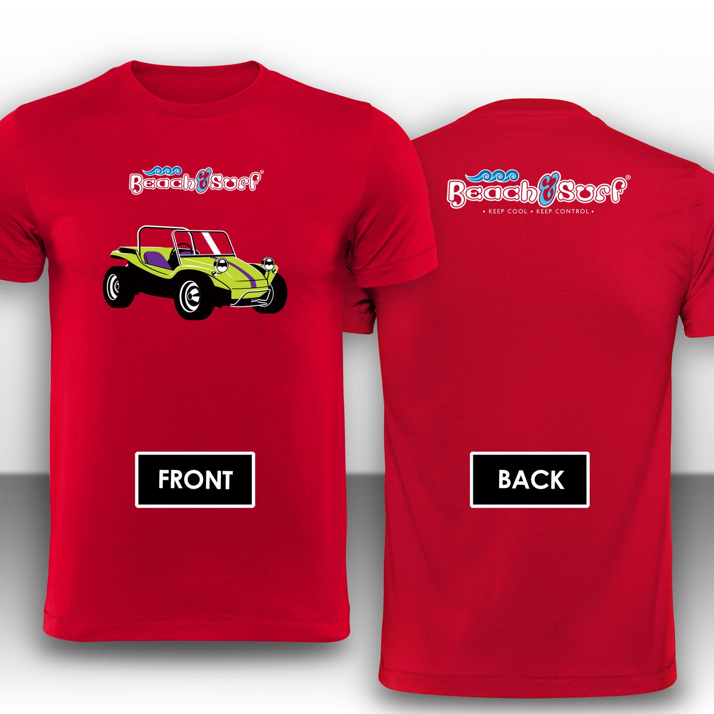 Beach Buggy T-Shirt - BEACH & SURF Adult Leisure Wear