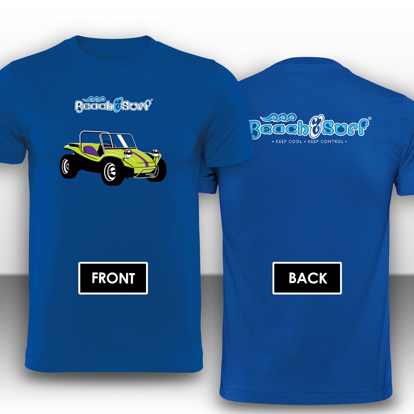 Beach Buggy T-Shirt - BEACH & SURF Adult Leisure Wear