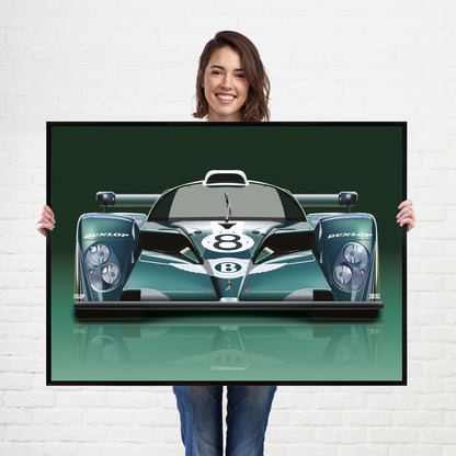 Bentley Speed 8 Poster