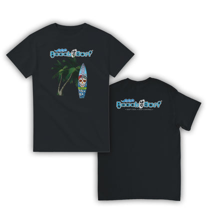 Day of the Dead Surf Board T-Shirt - BEACH & SURF Leisure Wear
