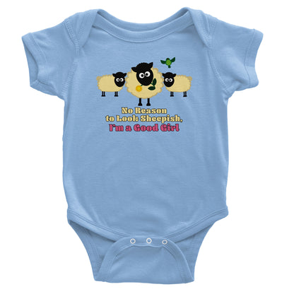 Babies Happy Sheep Bodysuit from the Farm Yard Collection