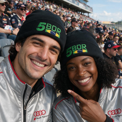 Gabriel Bortaleto Embroidered F1 Beanie