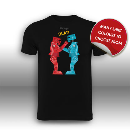 Boxing Robots Rock 'em sock 'em Retro T-Shirt