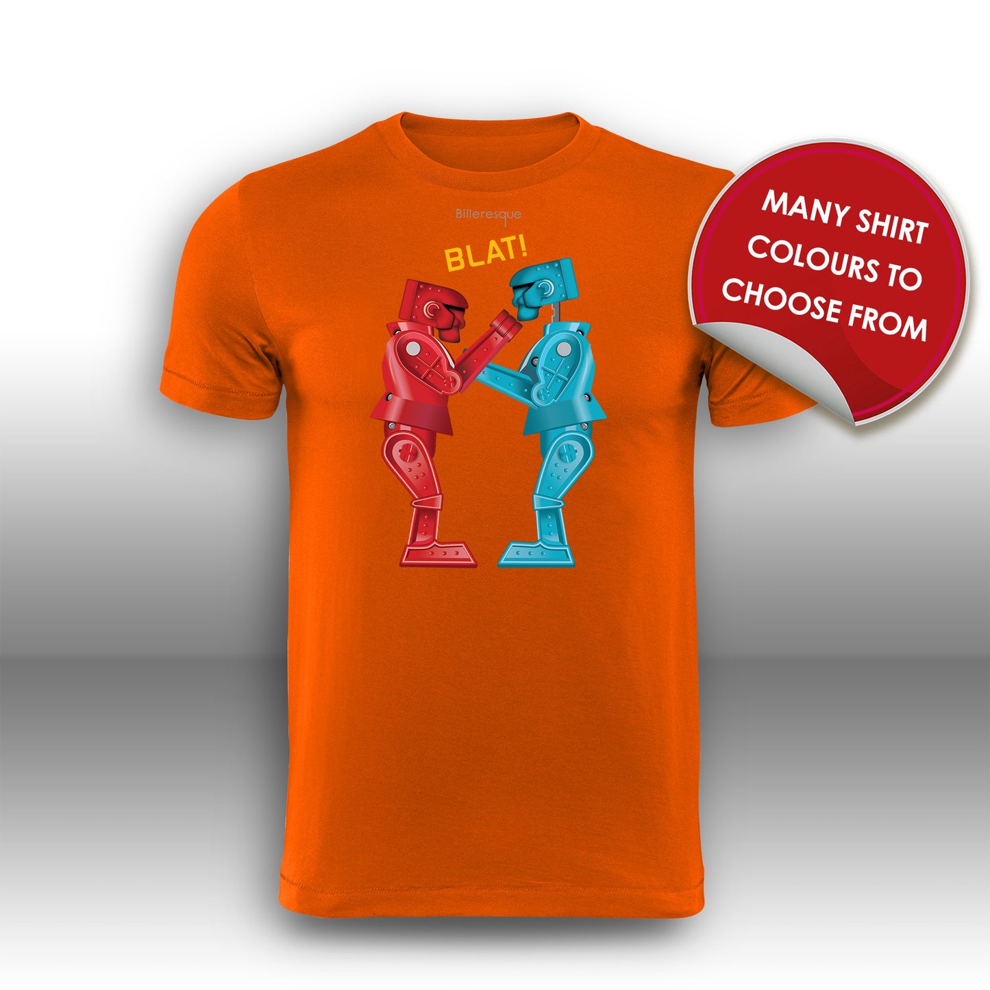 Boxing Robots Rock 'em sock 'em Retro T-Shirt