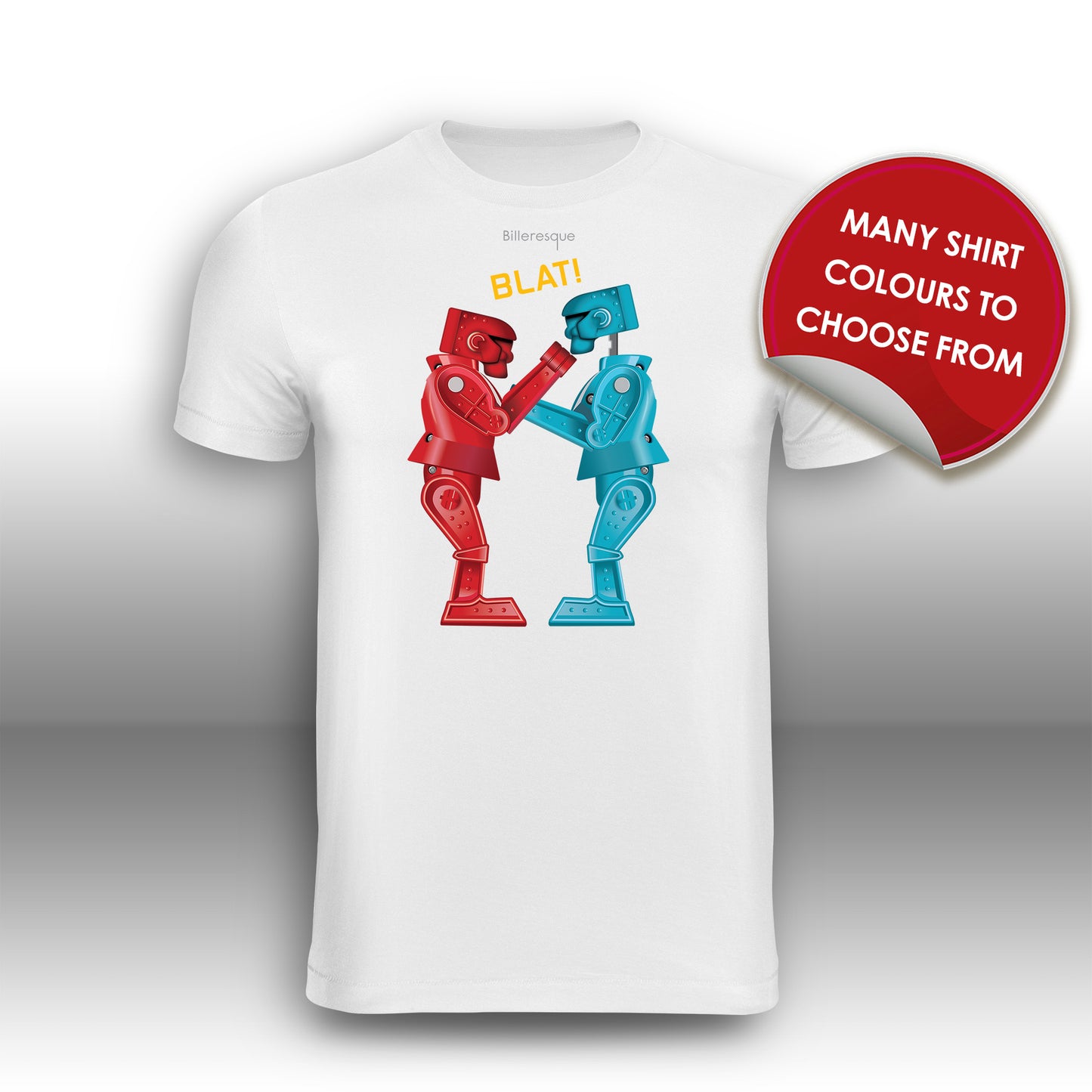 Boxing Robots Rock 'em sock 'em Retro T-Shirt