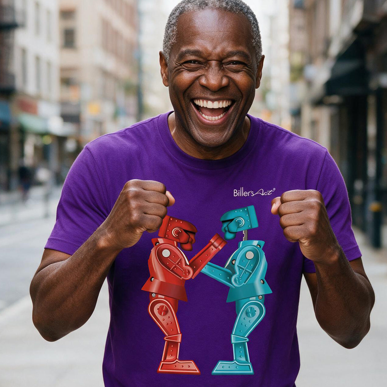 Boxing Robots T-Shirt