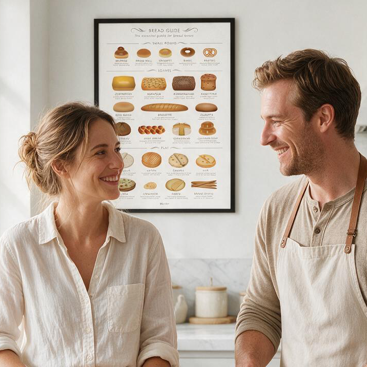 Bread Guide Print (Framed or Unframed)