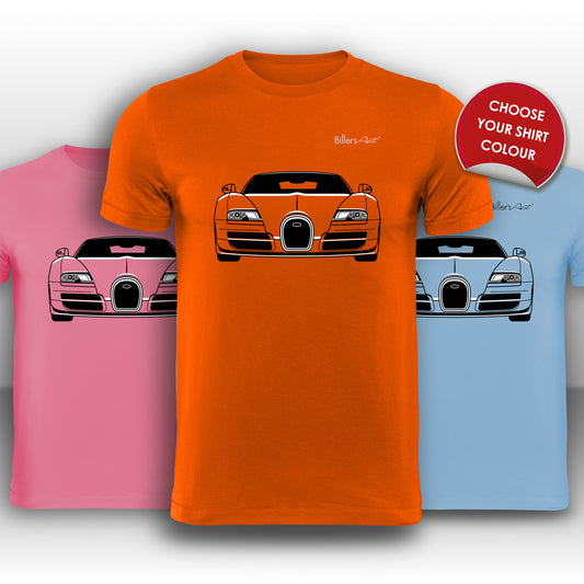 Bugatti Veyron Front View Super Cool T-Shirt