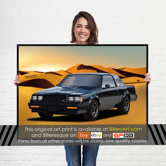 Buick Grand National American Muscle Car print