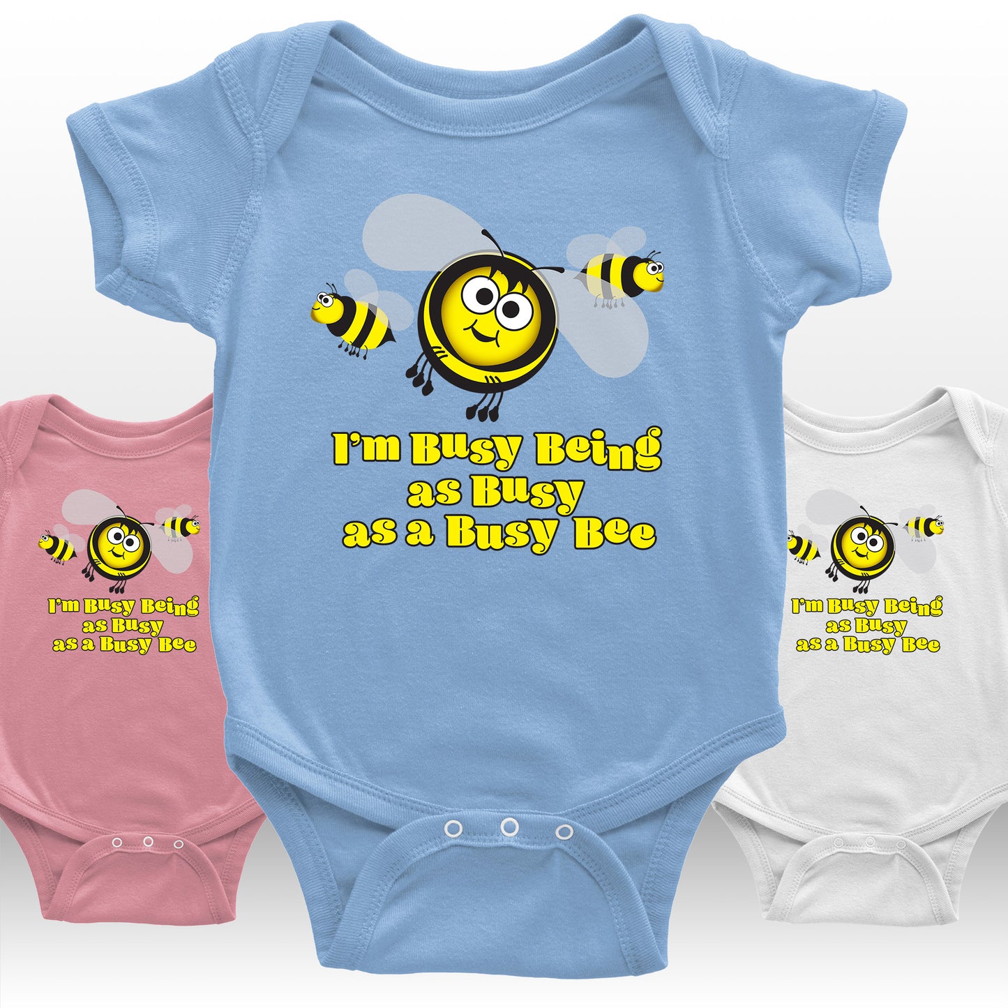 Babies I'm a Busy Bee Bodysuit from the Farm Yard Collection