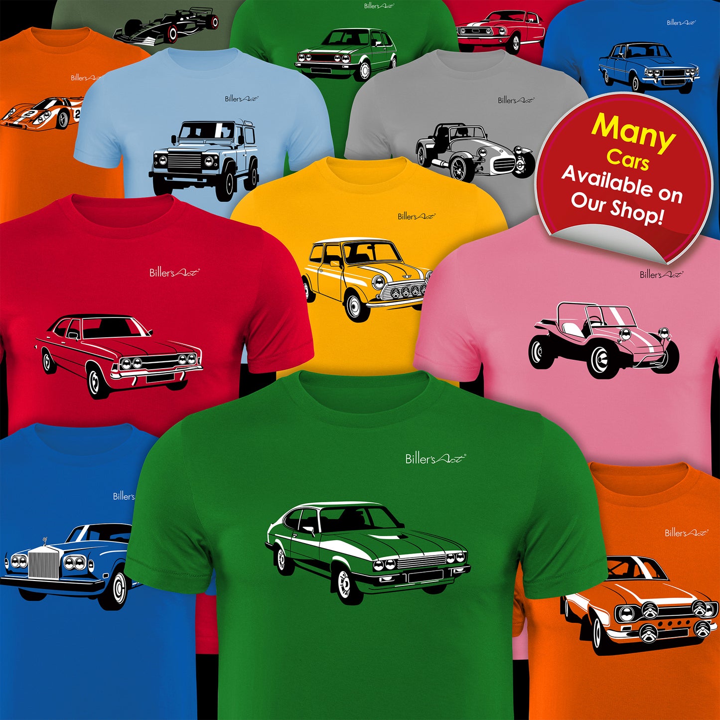 Austin Healey Front View Super Cool T-Shirt