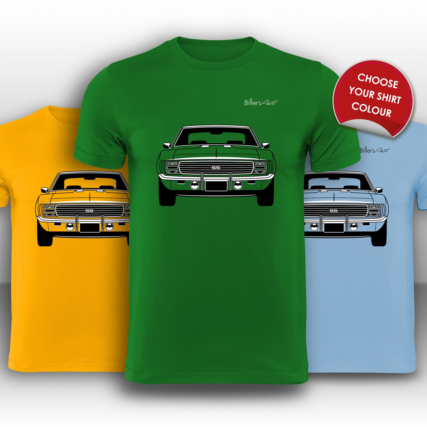 Chevrolet Camero SS Front View Super Cool T-Shirt