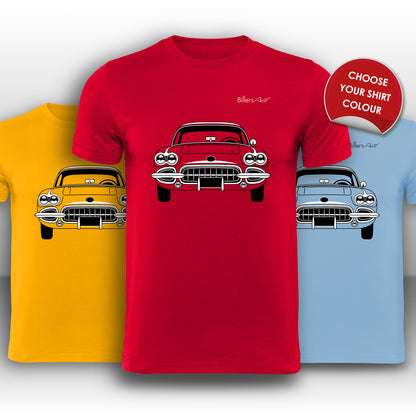 Chevrolet Corvette C1 Front View Super Cool T-Shirt