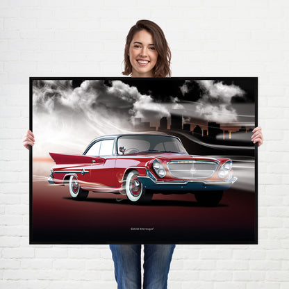 Chrysler 300G American Muscle Car poster