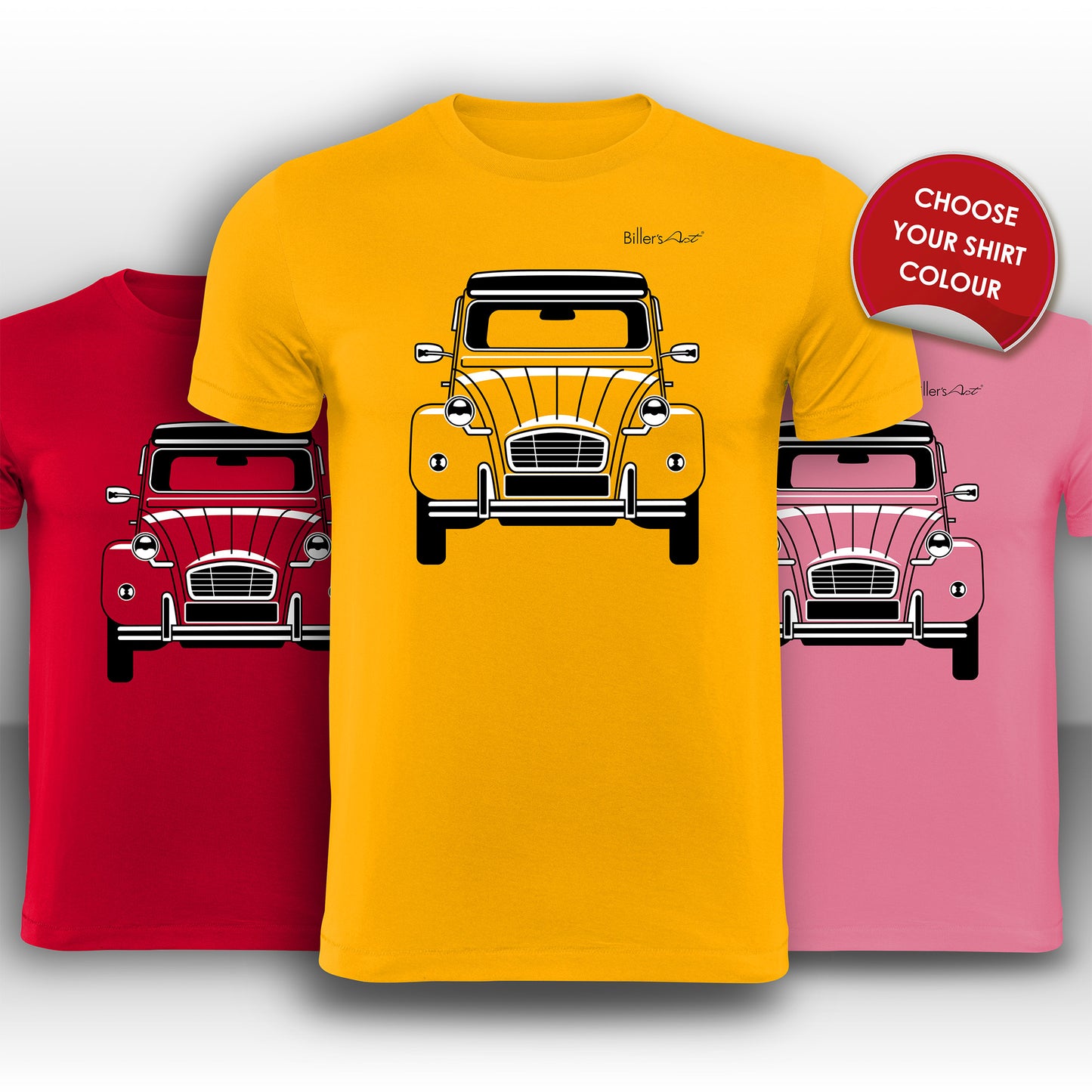 Citroen 2CV Front View Super Cool T-Shirt