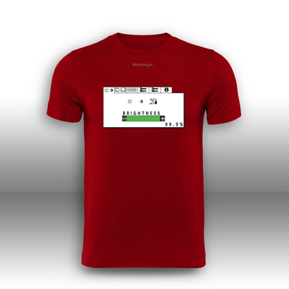 Vintage Computer Brightness Bar T-Shirt