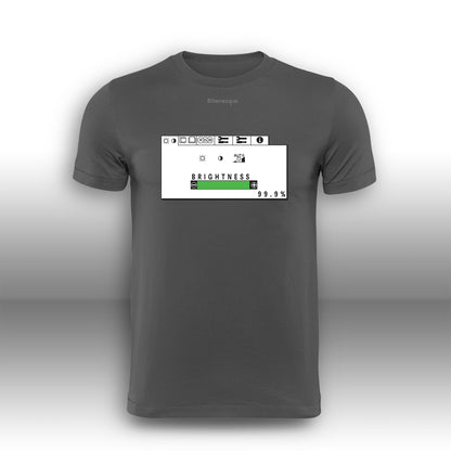 Vintage Computer Brightness Bar T-Shirt