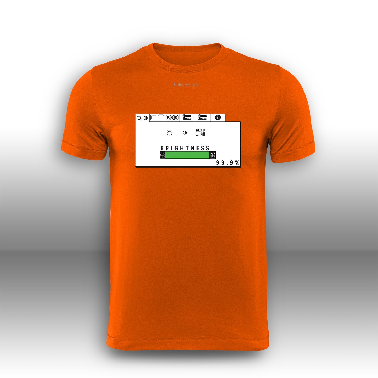 Vintage Computer Brightness Bar T-Shirt