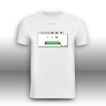 Vintage Computer Brightness Bar T-Shirt