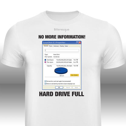 Vintage Computer Hard Drive Full T-Shirt