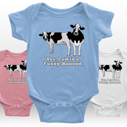 Babies Cows Bodysuit from the Farm Yard Collection