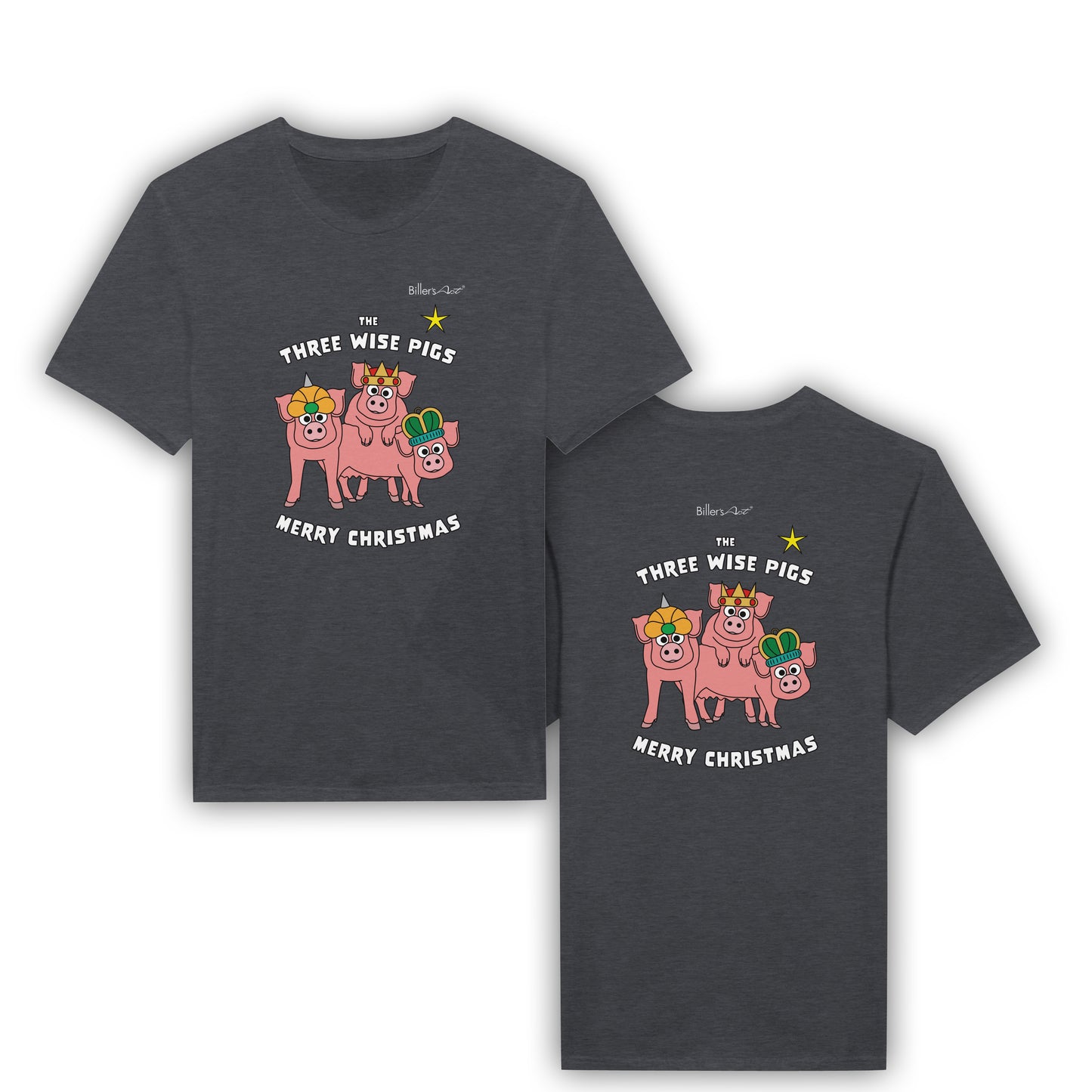 Pigs Don't Fly - 3 Wise Pigs Womens' Slim Fit T-Shirt
