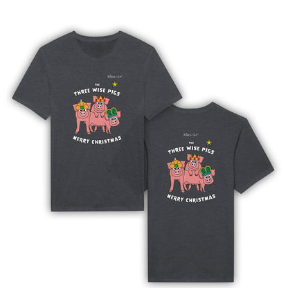 Pigs Don't Fly - 3 Wise Pigs Womens' Slim Fit T-Shirt