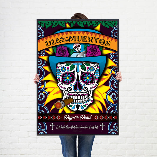 Day of the Dead Fire Poster