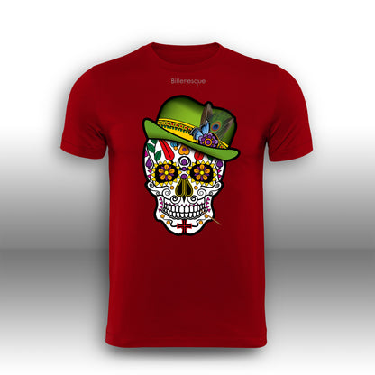 Day of the Dead EARTH Super Cool Sugar Skull T-Shirt