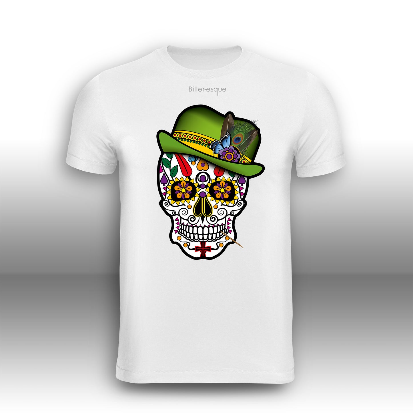 Day of the Dead EARTH Super Cool Sugar Skull T-Shirt