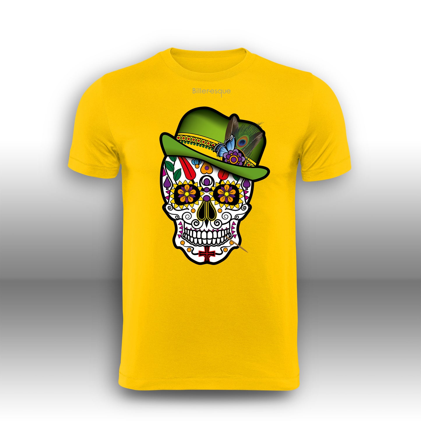 Day of the Dead EARTH Super Cool Sugar Skull T-Shirt