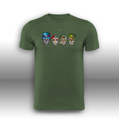 Day of the Dead Super Cool Sugar Skulls T-Shirt