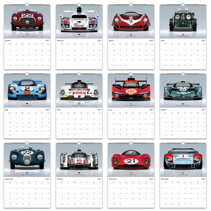 2027 Endurance Christmas Racing Calendar Studio EU