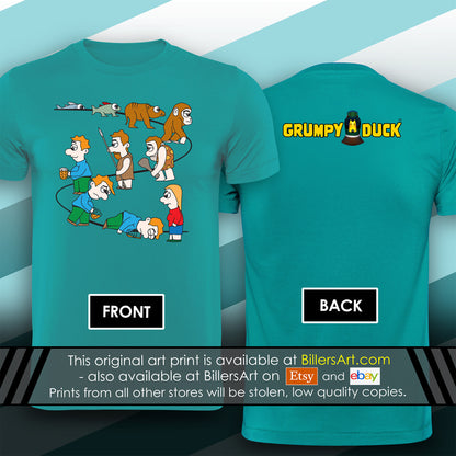 GRUMPY DUCK Leisure Wear - You call this Evolution