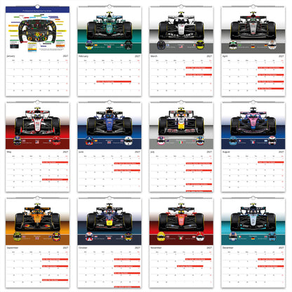 2027 Formula 1 Current Drivers Christmas Calendar