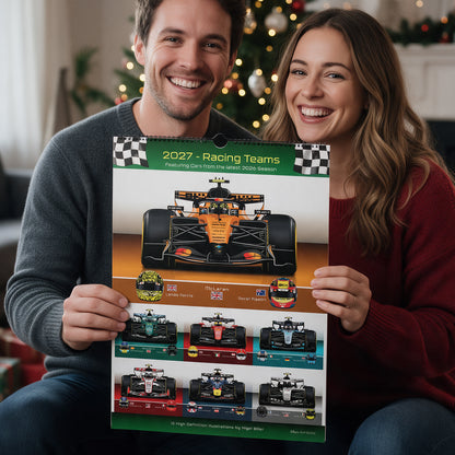 2027 Formula 1 Current Drivers Christmas Calendar