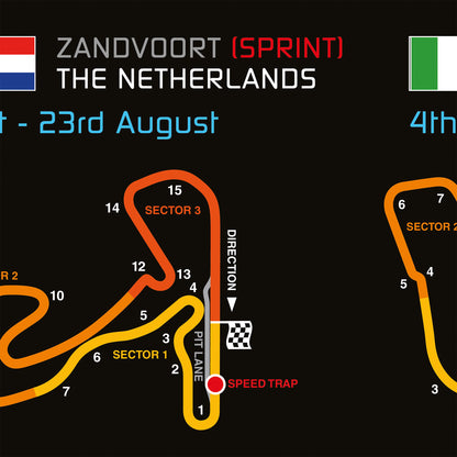 Formula 1 2026 Circuit Fixtures (Landscape)