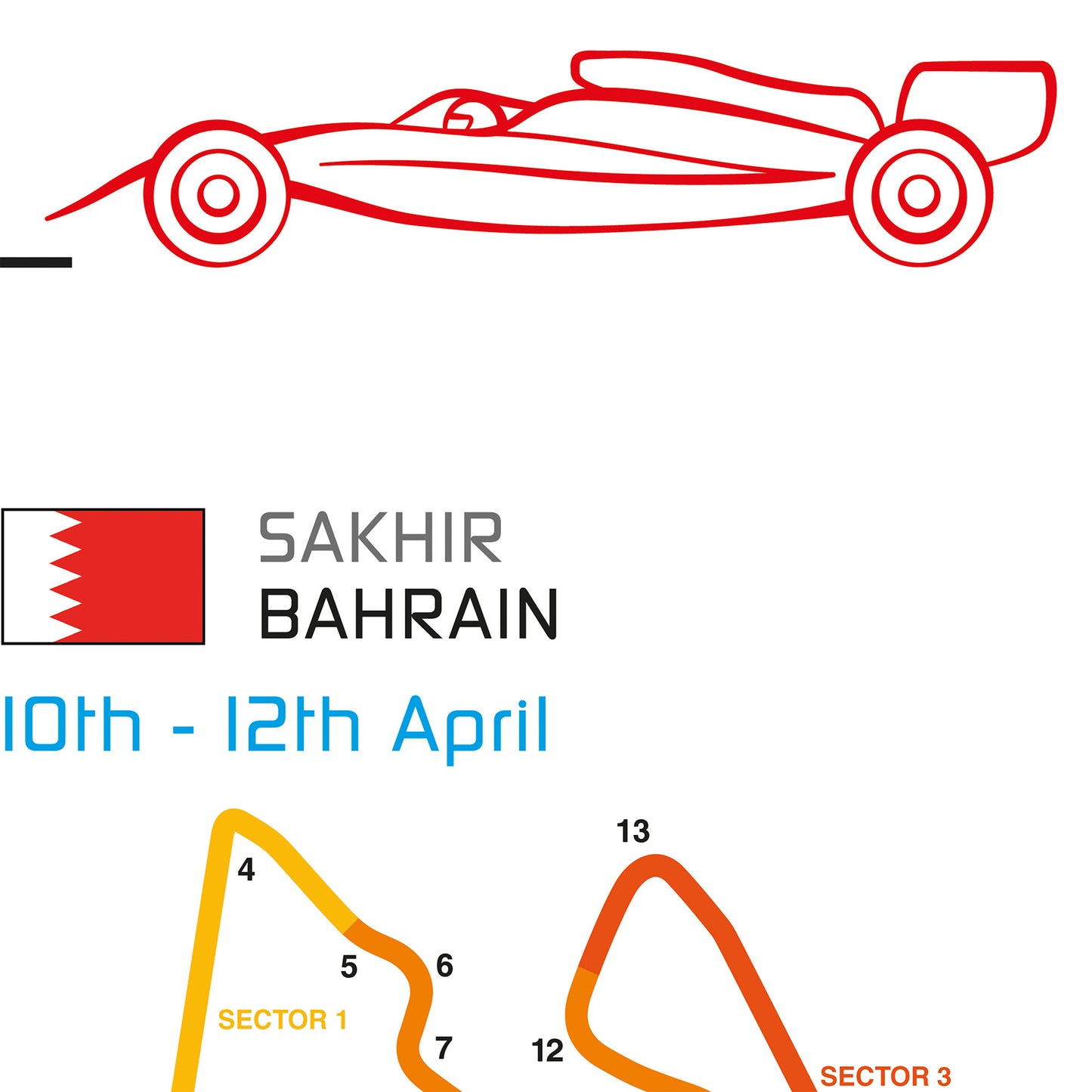 Formula 1 2026 Circuit Fixtures (Portrait)