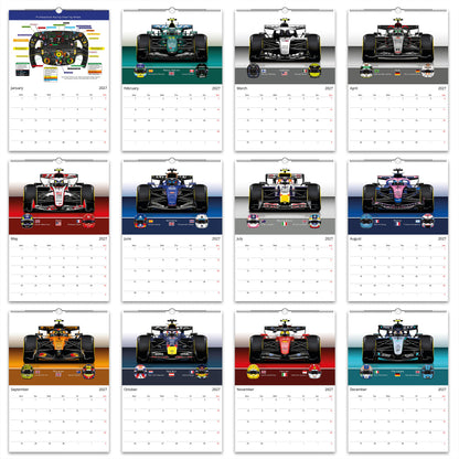 Current F1 Drivers of All Time 2027 Calendar