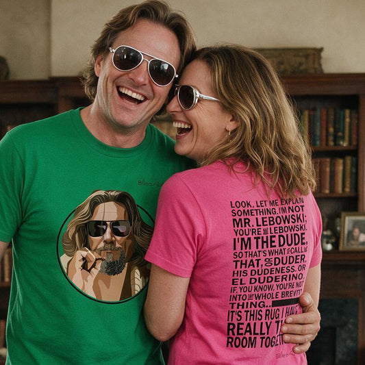 The Big Lebowski Movie T Shirt - Dude Quote - T Shirt Film