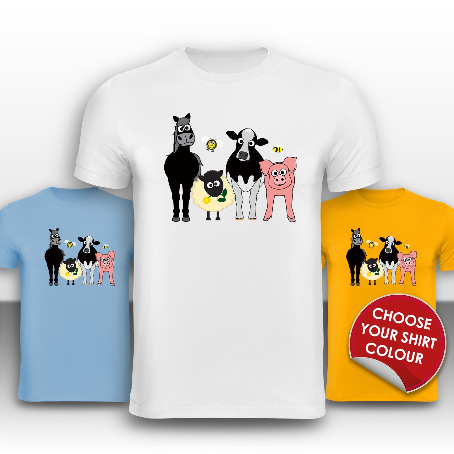 Funny Farm Animals T-Shirt