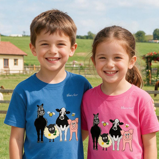 Childrens' Happy Farm Yard T-Shirt from the Farm Yard Collection