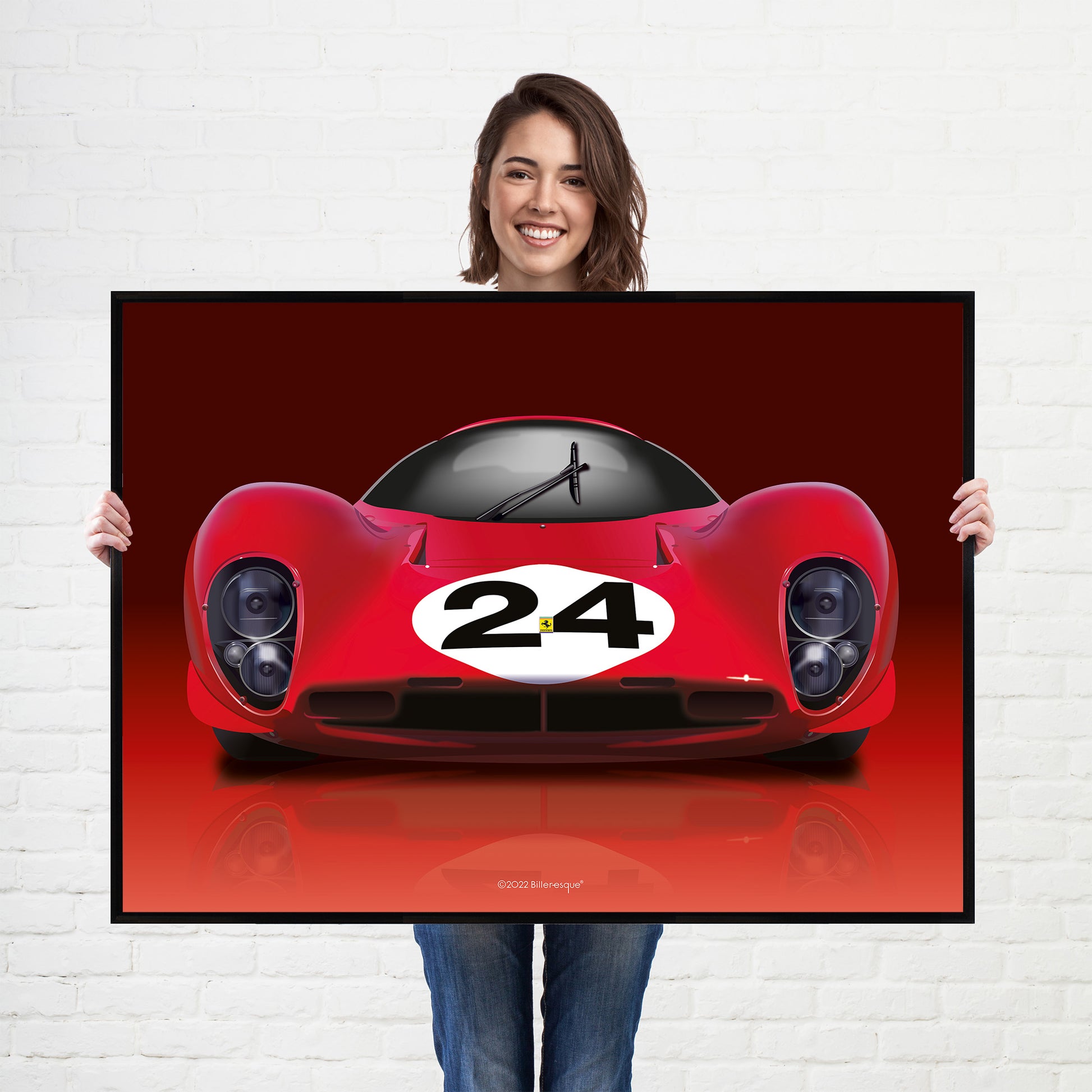 Ferrari 330 P4 Poster