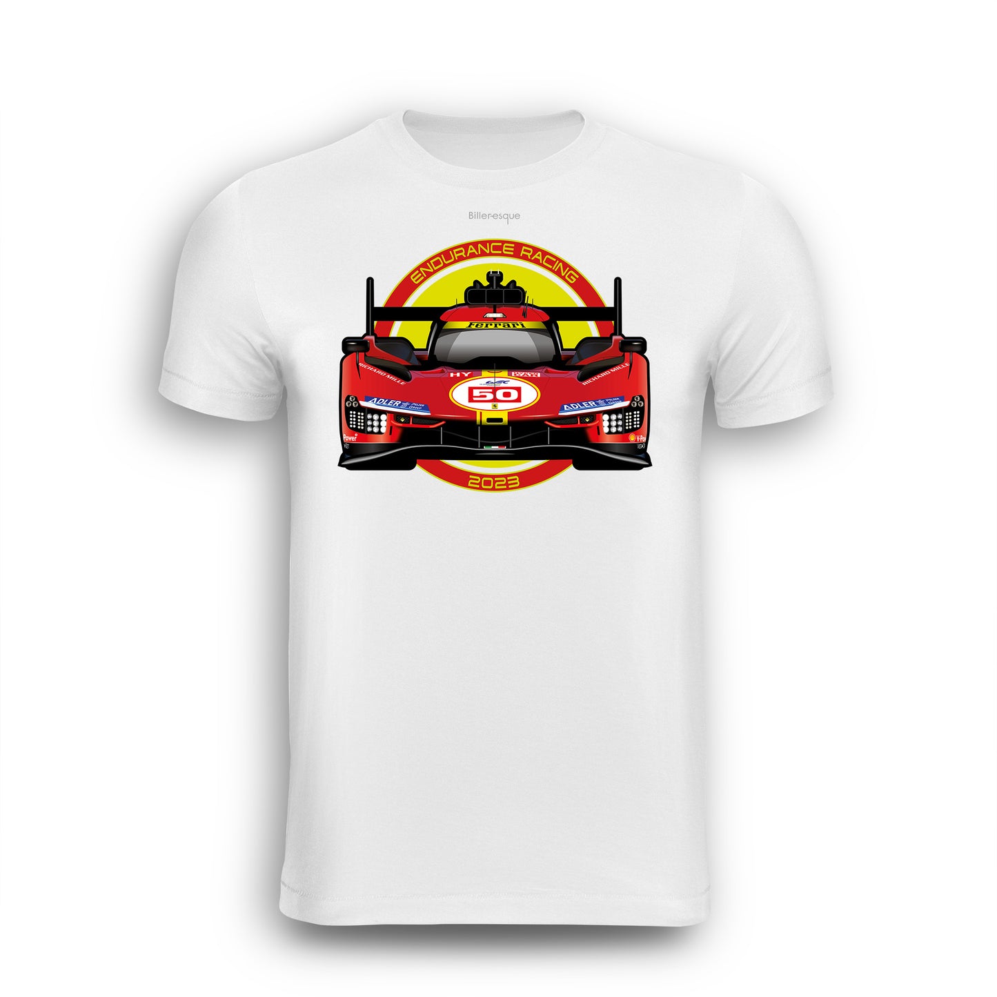 Ferrari 499P Endurance Racing T-Shirt - Biller's Art